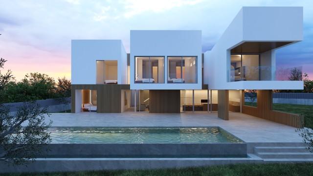 Exceptional newly built villa with sea views for sale in Bonaire, Mallorca