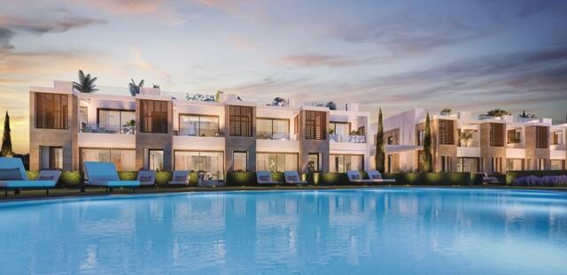 Mid terrace houses for sale near the beach in Puerto Alcudia, Mallorca