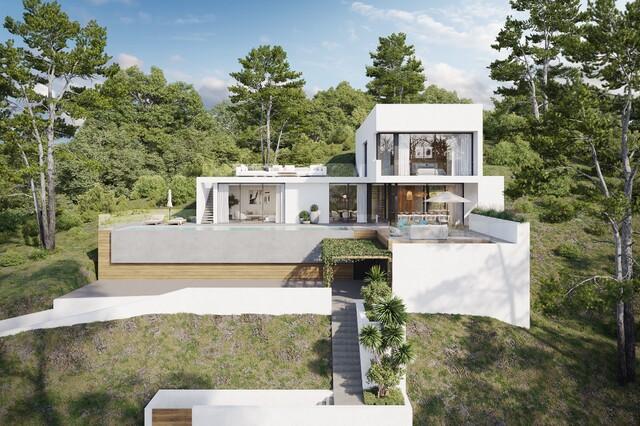 Exclusive plot with building license and stunning views in Puerto Pollensa