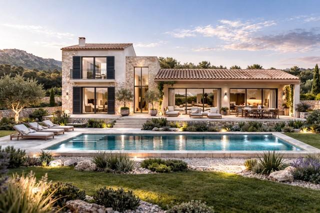 Ländliches Grundstück mit Villenprojekt kaufen in Alcudia, Mallorca