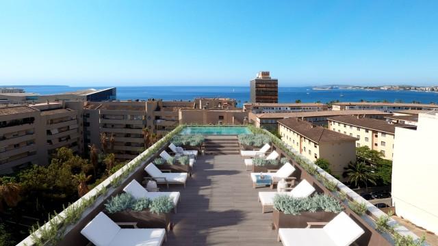 Modern apartment with private garden in Palma, Mallorca