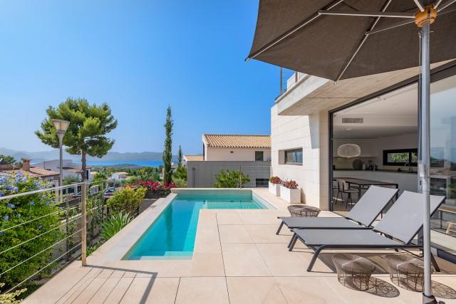 Modern Sea View Villa for Sale in Bonaire, Alcudia, North Mallorca