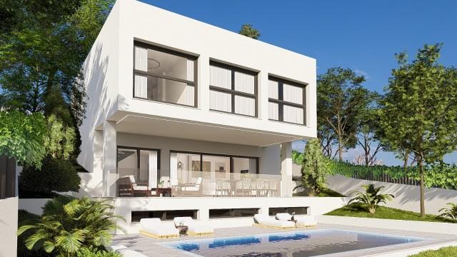 Newly built villa with partial sea views for sale in Portals Nous, Mallorca