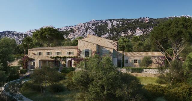Finca histórica para reformar en venta en Orient, Mallorca
