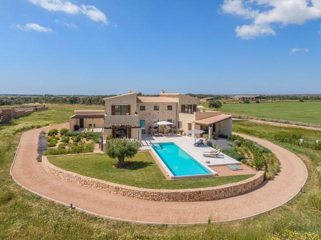 Inmaculada finca nueva en venta cerca de Es Trenc, sureste de Mallorca