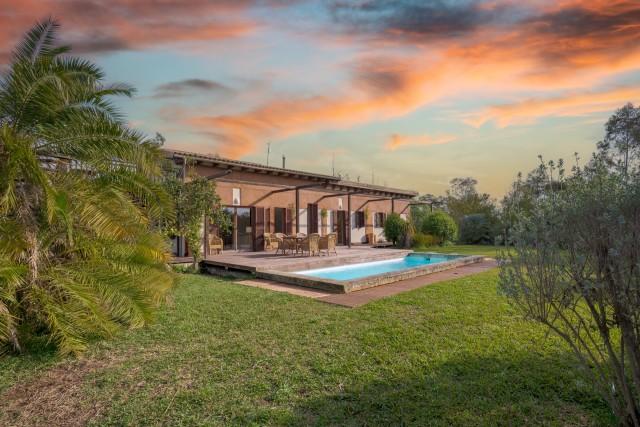 Unglaublich umweltfreundliches Anwesen mit Ferienvermietungslizenz in Selva, Mallorca, zu verkaufen