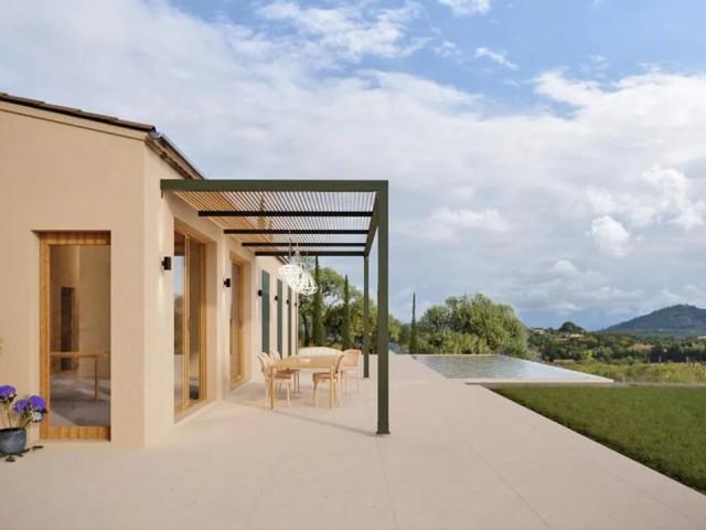 Finca de nueva construcción con vistas panorámicas en venta en Inca, Mallorca