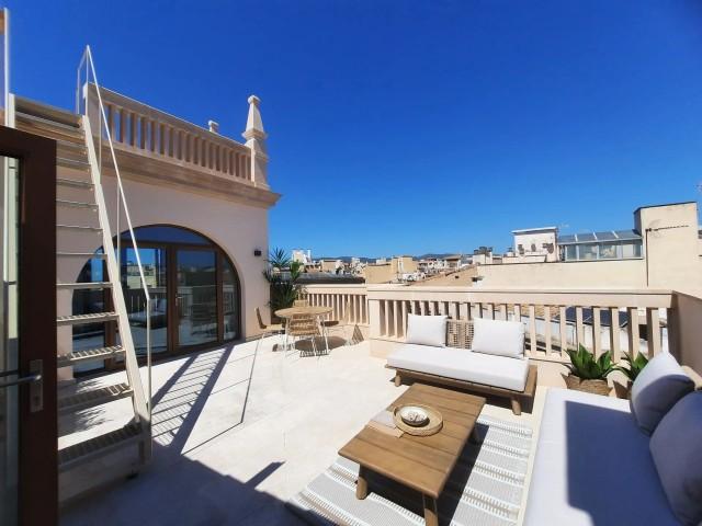 Newly built penthouse duplex for sale in Palma Old Town, Mallorca