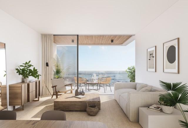 Chic penthouse with sea view terraces for sale in Palma, Mallorca