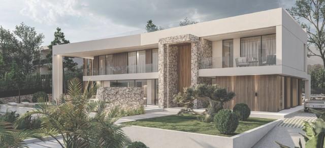 Newly built modern villa with sea views for sale in Santa Ponsa, Mallorca