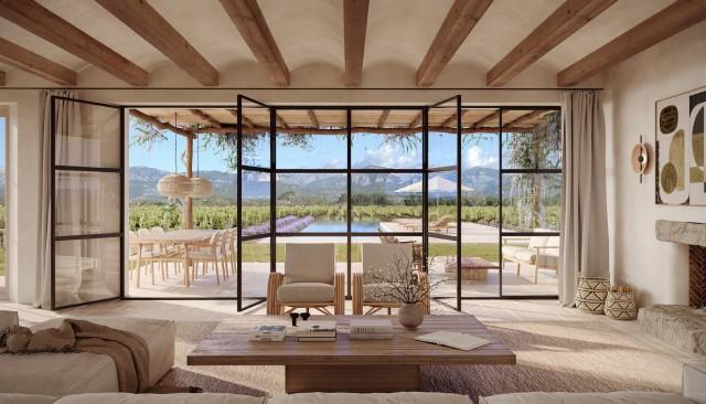 Newly built country estate for sale in Sencelles, Central Mallorca