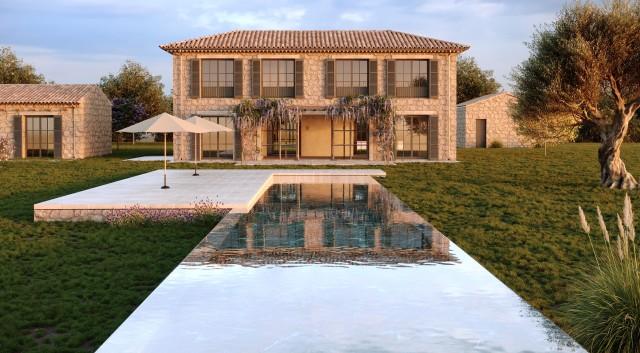 Newly built country estate for sale in Sencelles, Central Mallorca