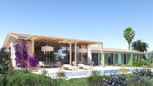Exclusiva finca nueva con casa de invitados en venta en Marratxi, Palma de Mallorca
