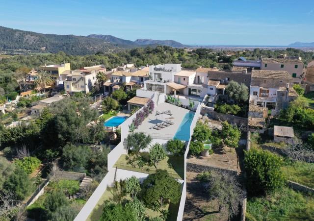 Village house with fabulous views for sale in Campanet, Mallorca