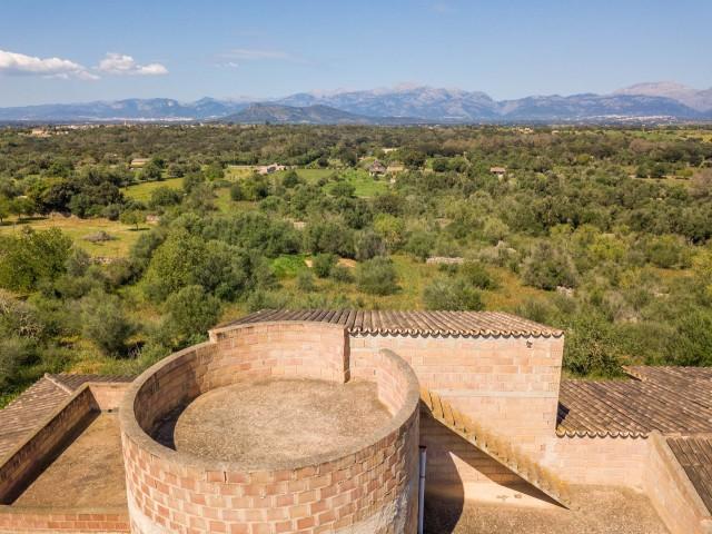 Gran parcela rural con vistas panorámicas en venta en Llubí, central Mallorca