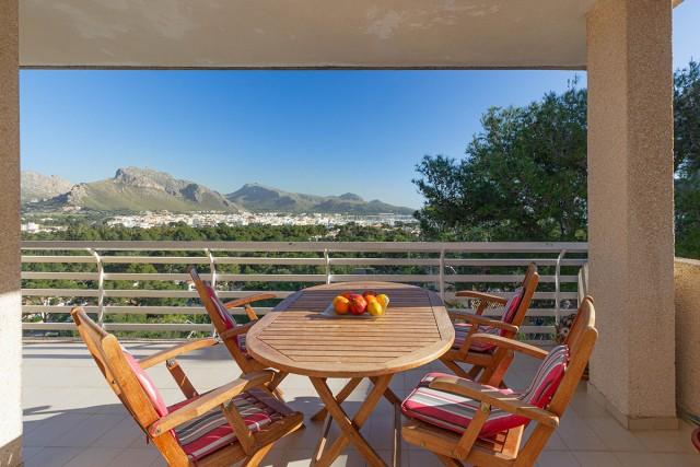 Apartment with incredible sea views for sale in Puerto Pollensa, Mallorca
