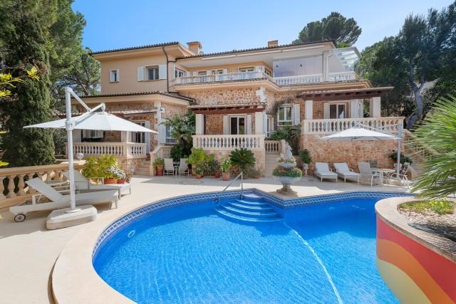 Sea view villa with heated pool for sale in Costa de la Calma, Southwest Mallorca