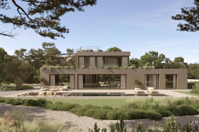 Beautiful new villa for sale near the golf course in Son Gual, Palma de Mallorca