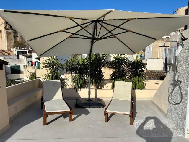 Bonita casa de pueblo reformada con piscina en Pollensa, Mallorca