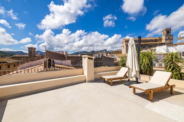 Wunderschön renoviertes Dorfhaus mit Tauchbecken in Pollensa, Mallorca Nord