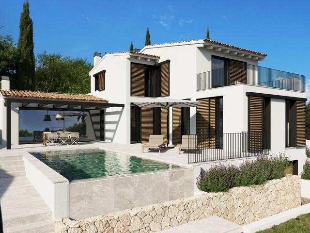 Encantadora villa con hermosas vistas en venta en Esporles, noroeste de Mallorca