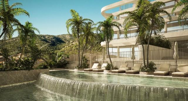 Ático con vistas al mar y terraza privada en venta en San Agustin, Palma Suroeste-Mallorca