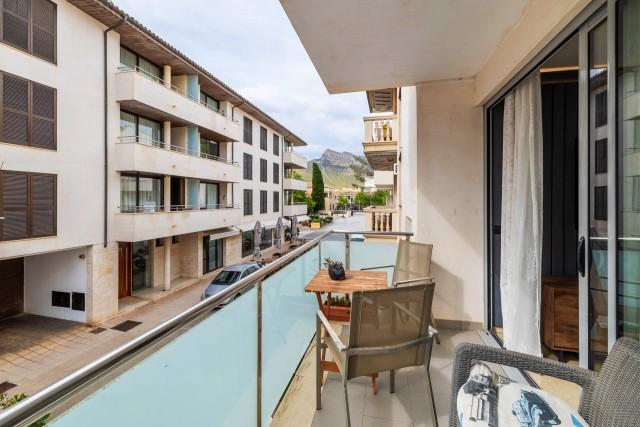 Encantador apartamento en venta en Puerto Pollensa, norte de Mallorca