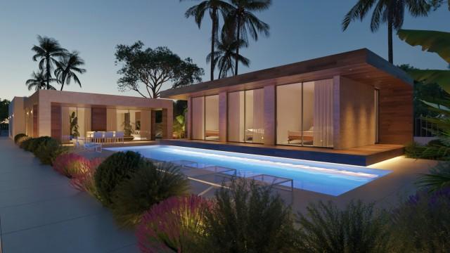 Two newly constructed Mediterranean villas for sale in Port des Torrent, Ibiza