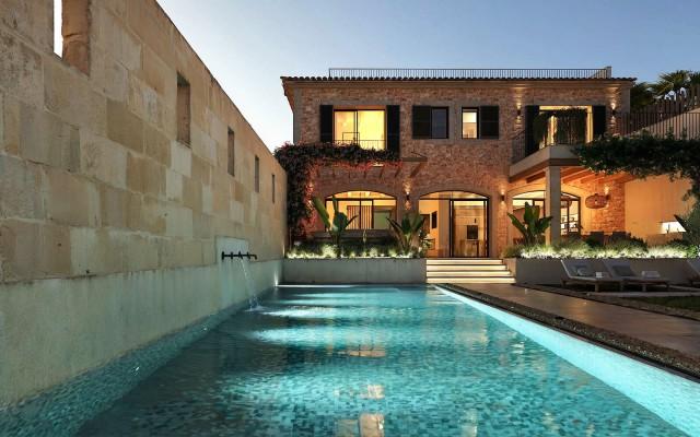 Spacious town house under construction for sale Ses Salines, south Mallorca