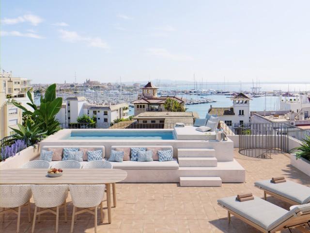 Ground floor apartment with large terrace for sale in Palma, Mallorca