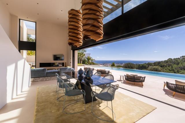 Newly built luxury villa with sea views for sale in Cas Mut – Ibiza
