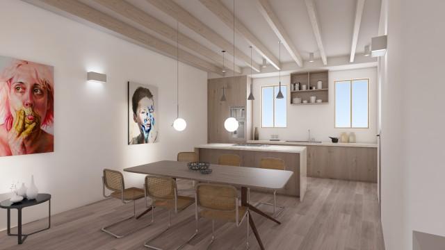 Fully renovated historic townhouse in Es Jonquet for sale, Palma de Mallorca