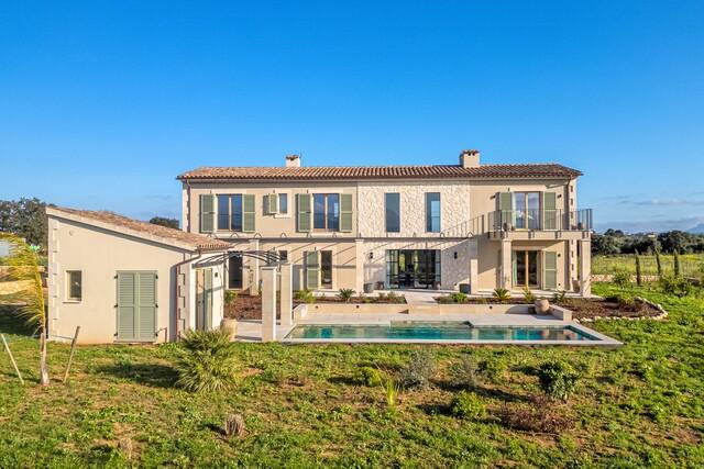Newly built finca with vineyard for sale near Binissalem, Central Mallorca