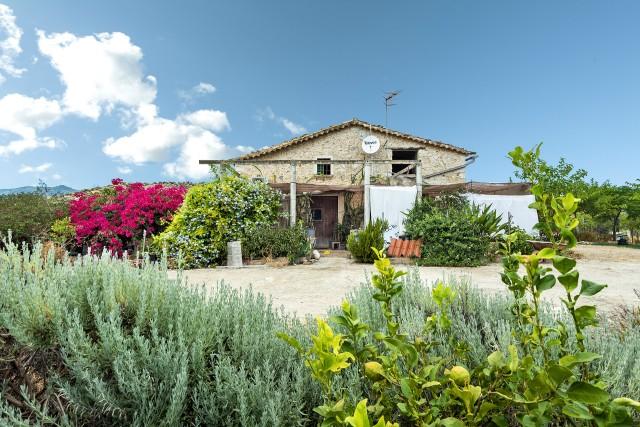 Finca rústica en una gran parcela rural en venta en Selva, centro Mallorca