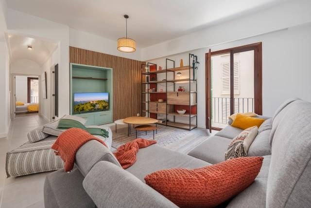 Renovierte Wohnung in der Nähe des Marktplatzes kaufen in Pollensa, Nord-Mallorca