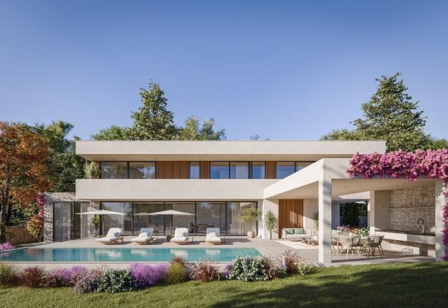 Neue stilvolle Villa mit modernster Ausstattung in der Nähe von Bunyola, West-Mallorca, zu verkaufen