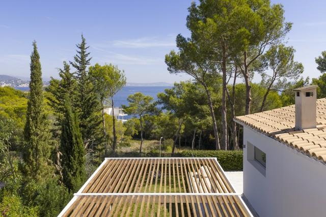 Stylish villa for sale close to the beach in Cala Vinyes, Southwest Mallorca 