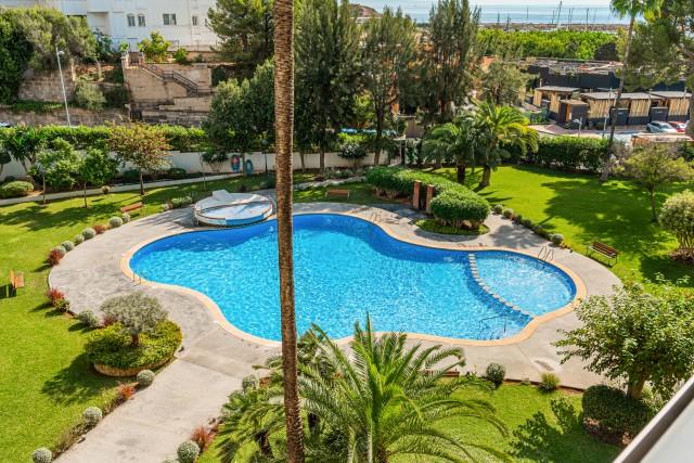 Modern sea view apartment for sale in Puerto Portals, Southwest Mallorca