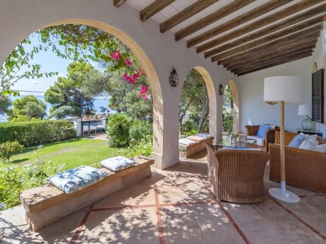 Stunning seafront villa for sale in Alcanada, Northeast Mallorca