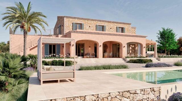 Finca to be finished for sale close to Cala Llombards, Southeast Mallorca