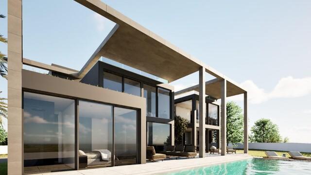 Villa moderna en venta en la exclusiva zona de Son Gual, en Palma de Mallorca