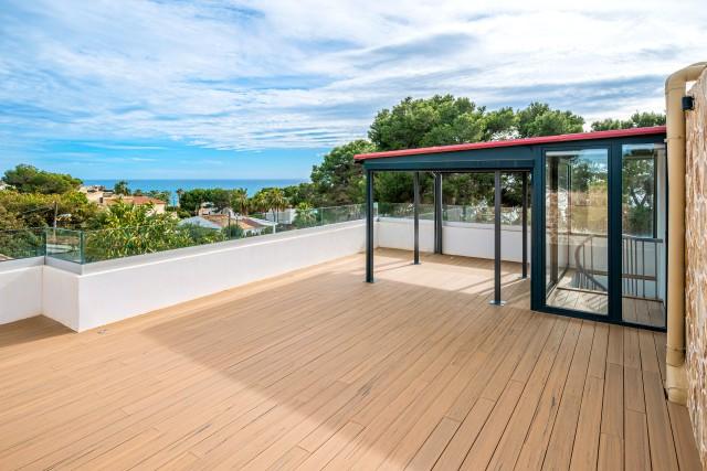 Renovated sea view penthouse for sale in Cala Pi, Llucmajor, South Mallorca