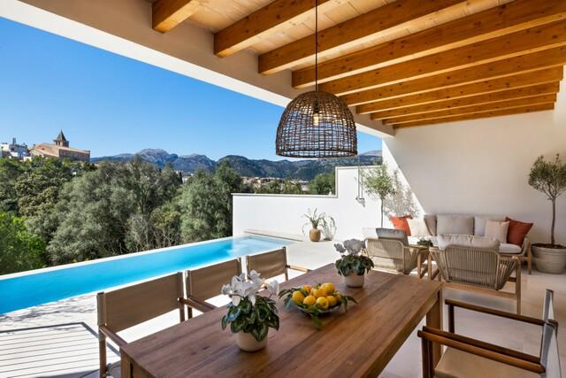 Bezugsfertiges Luxus-Reihenhaus kaufen in Campanet, Nord-Mallorca