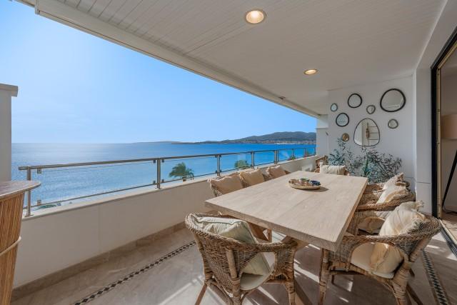 Luxury apartment with panoramic sea views for sale in Portixol, Palma, Mallorca