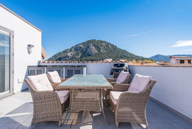 Exclusive penthouse for sale in Pollensa Old Town, North Mallorca