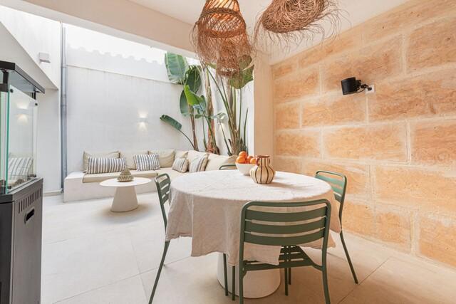 Beautiful town house with roof terrace for sale in Alcudia Town, North Mallorca