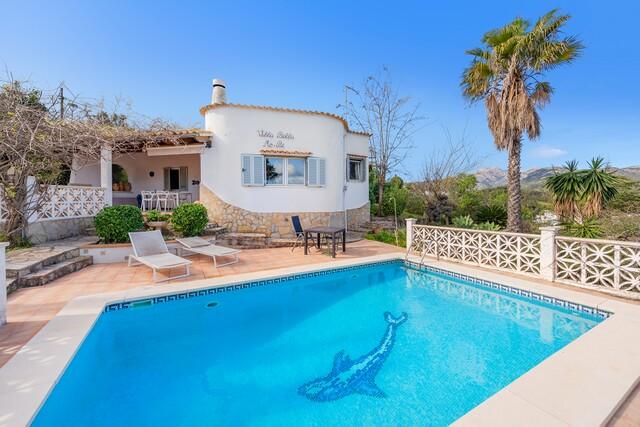 Villa con ETV y vistas espectaculares en venta muy cerca de Campanet, Mallorca