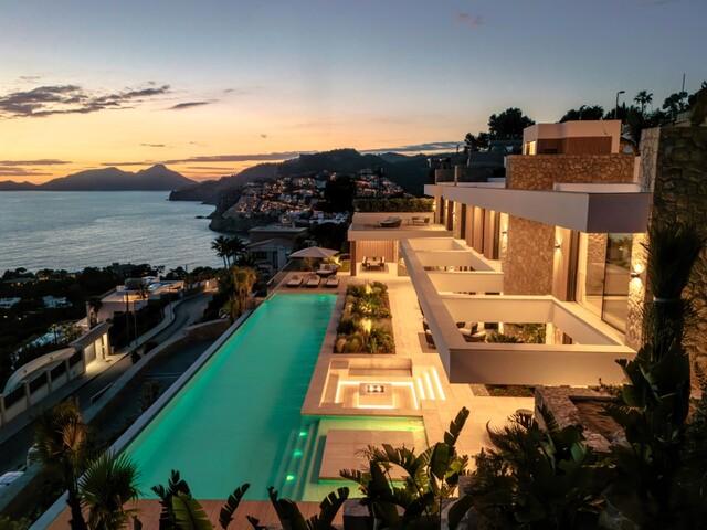 Iconic sea view villa for sale in Puerto Andratx, Southwest Mallorca