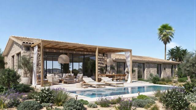 Exklusive Landvilla in Llubí, im Zentrum von Mallorca, zu verkaufen