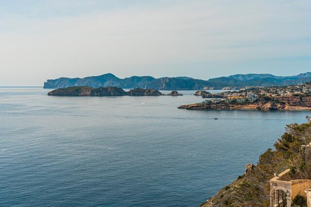 Stunning frontline villa with panoramic sea views for Sale in El Toro, Southwest Mallorca